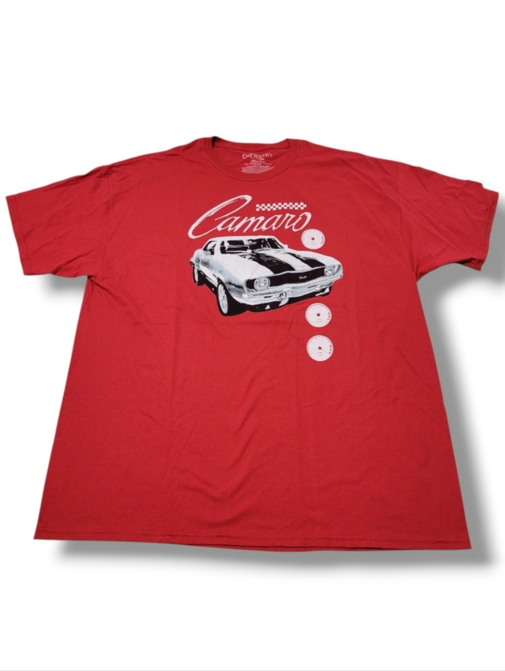 Chemistry Shirt Size 3XL Chevrolet Camaro SS Graphic Tee Muscle Car T-Shirt New